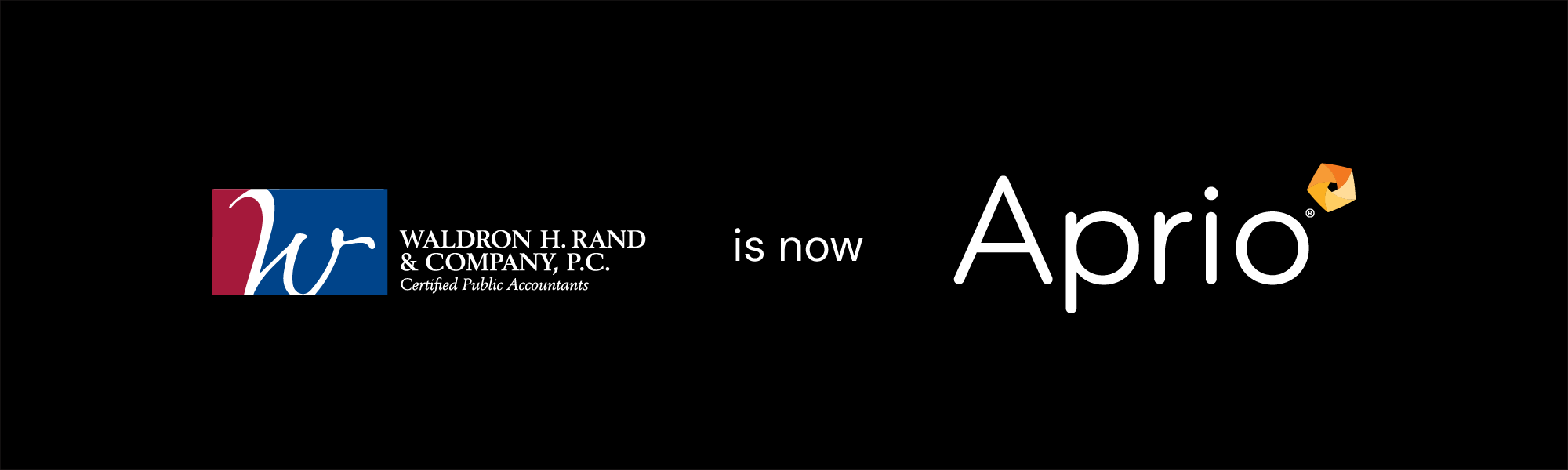 Waldron Rand is now Aprio